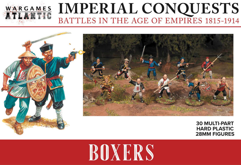 Boxers 28 mm Scale Model Plastic Figures