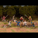 Boxers 28 mm Scale Model Plastic Figures Painted Example