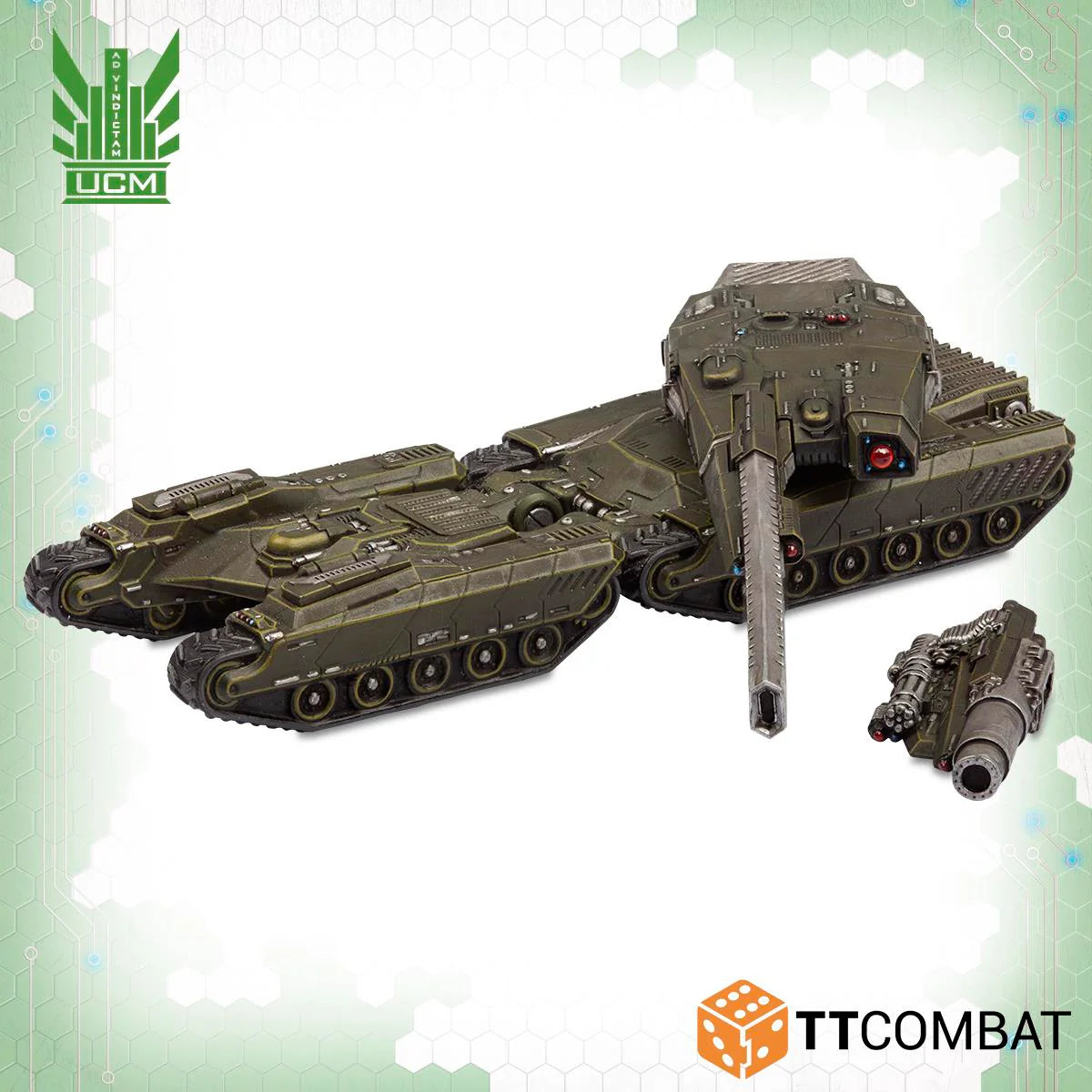 Dropzone Commander UCM Broadsword Super Heavy Tank