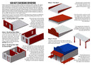 Dead Man’s Hand Single Storey Building 28 mm Scale Model Plastic Scenery Instructions Page 1