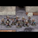 Bulldogs, 28 mm Scale Model Plastic Figures Painted Example