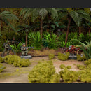Cannon Fodder, 28 mm Scale Model Plastic Figures Vs Space Spiders