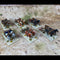 Bronze Age Chariots, 28 mm Scale Model Plastic Figures Example Front View