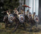Late Roman Unarmored Cavalry, 28 mm Scale Model Plastic Figures Diorama Example