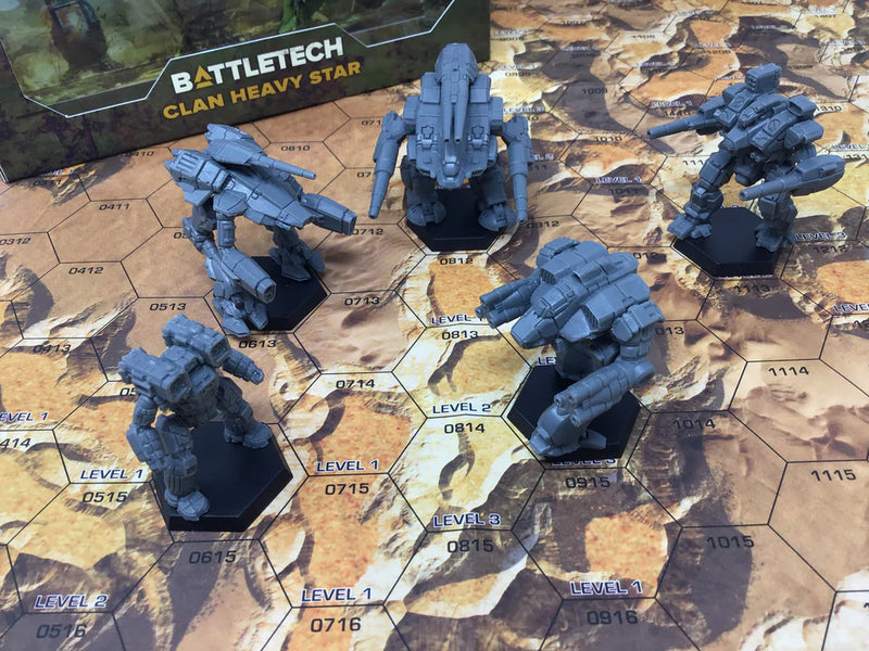 BattleTech ForcePack: Clan Heavy Star Miniatures