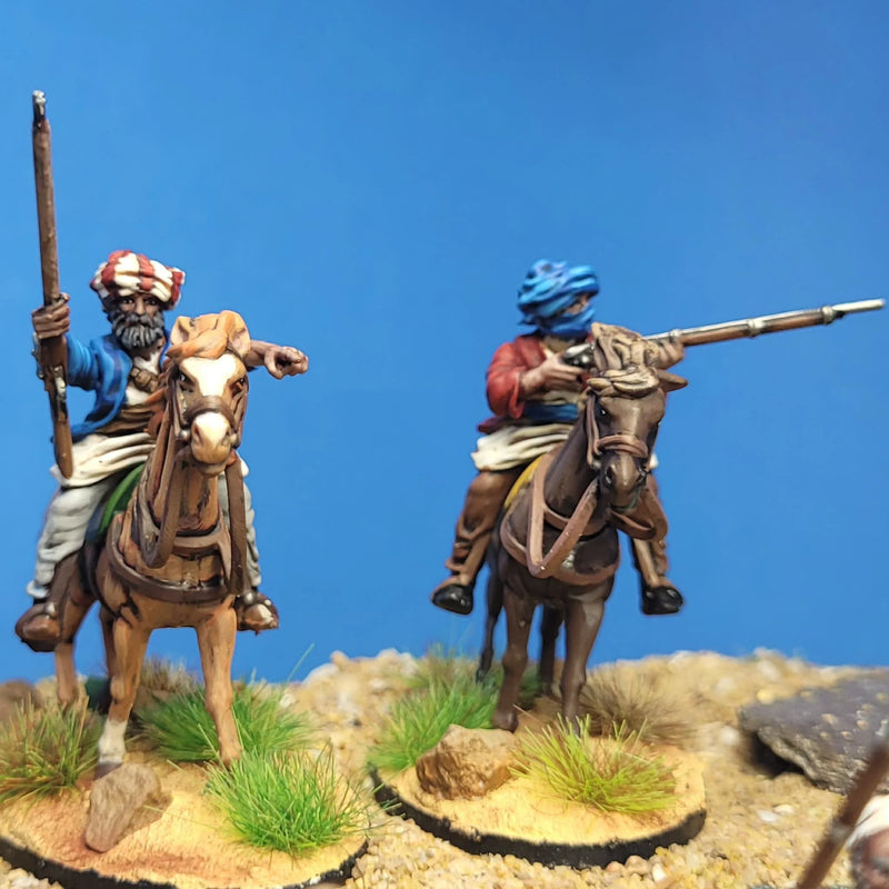 Afghan Cavalry 28 mm Scale Model Plastic Figures Riders