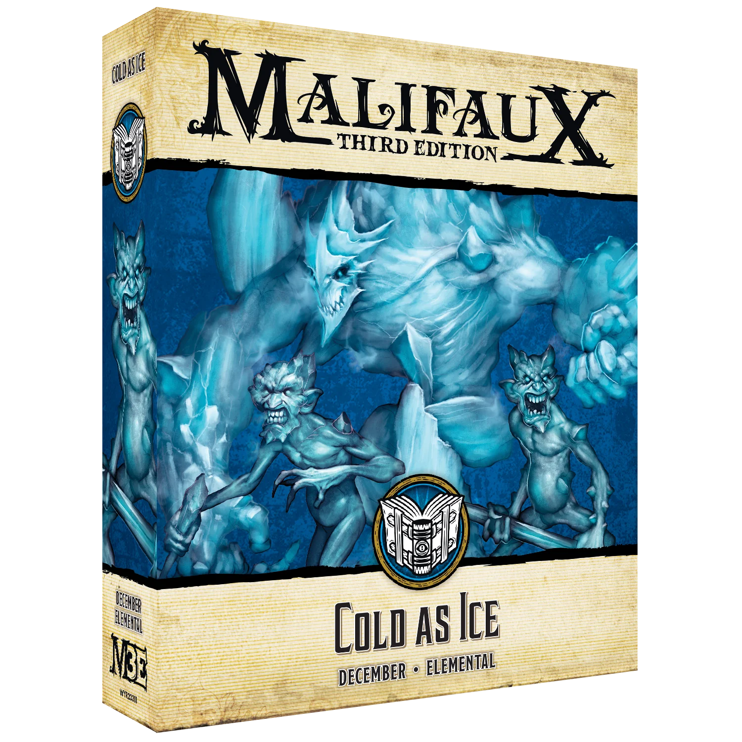 Malifaux (M3E) The Arcanists “Cold as Ice ”, 32 mm Scale Model Plastic Figures