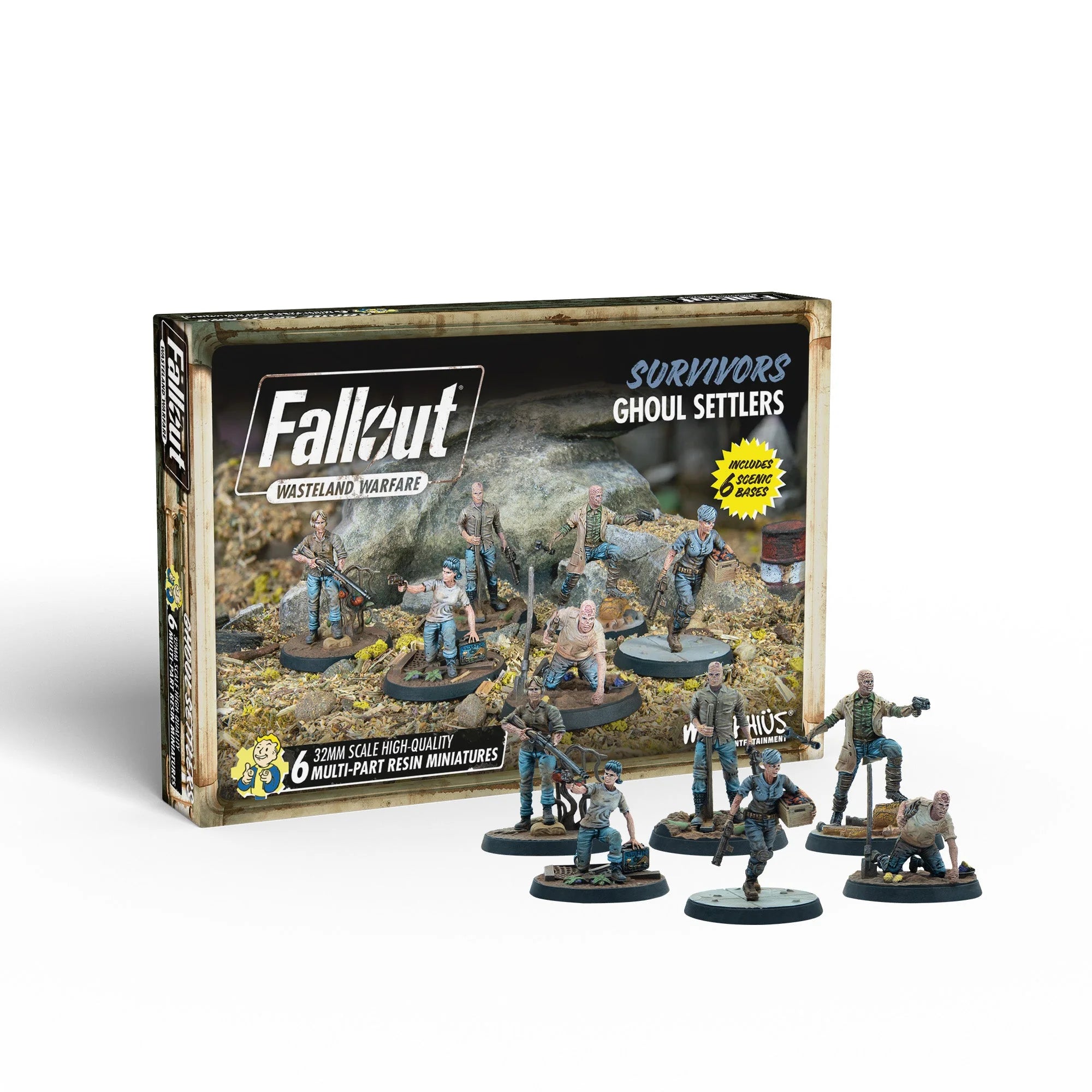 Fallout: Wasteland Warfare – Survivors: Ghoul Settlers