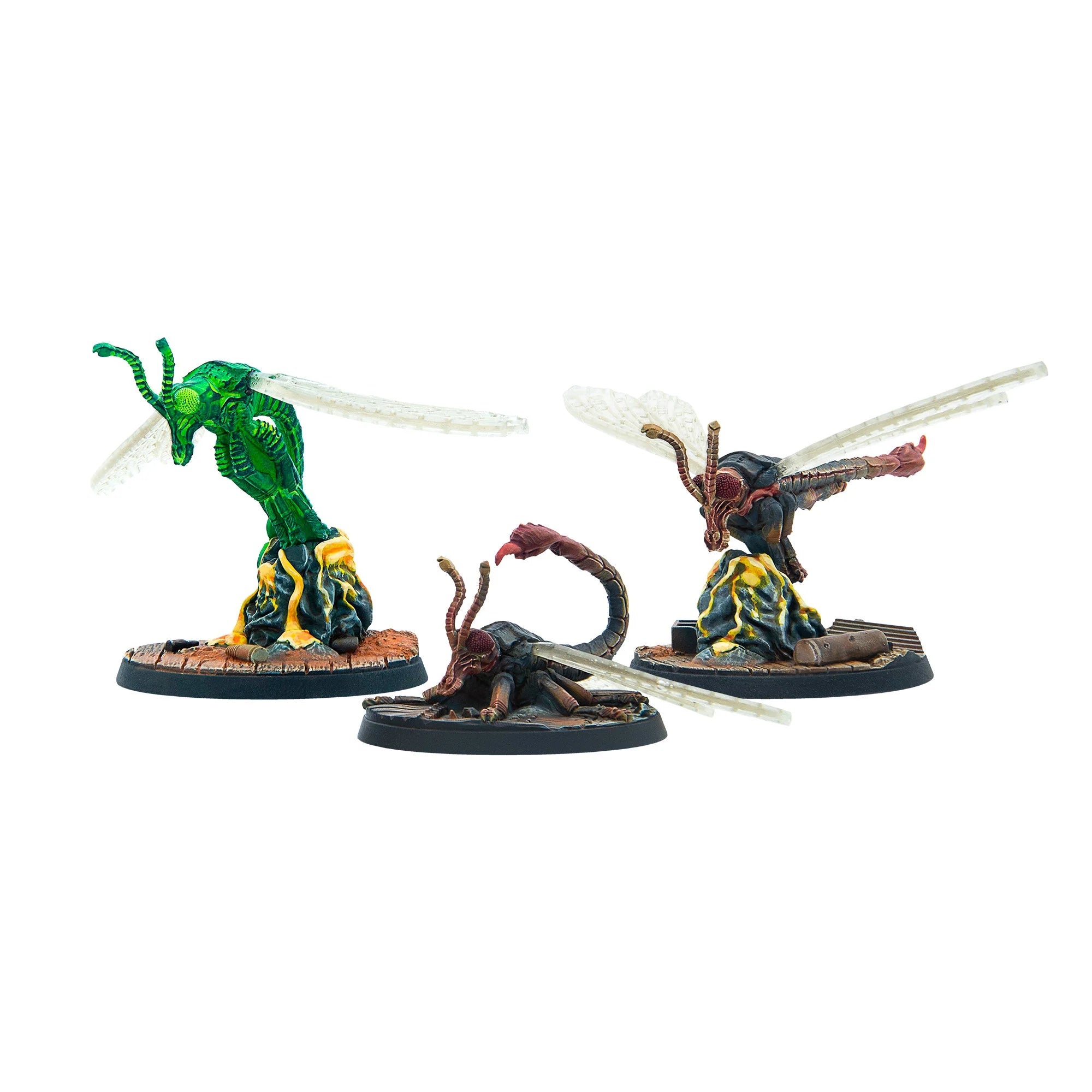 Fallout: Wasteland Warfare – Creatures: Stingwings Painted Example