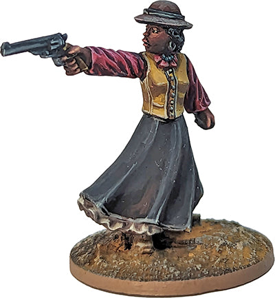 Dead Man’s Hand Natalie “Nate” Love 28 mm Scale Model Metal Figure