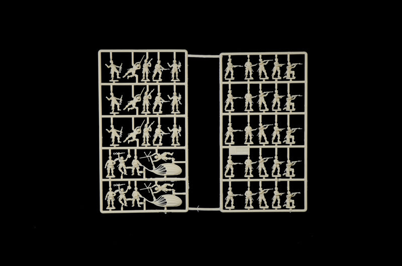 Battle of Normandy Sainte-Mère-Église 6 June 1944  1/72 Scale Plastic Battle Set US Paratrooper Frame