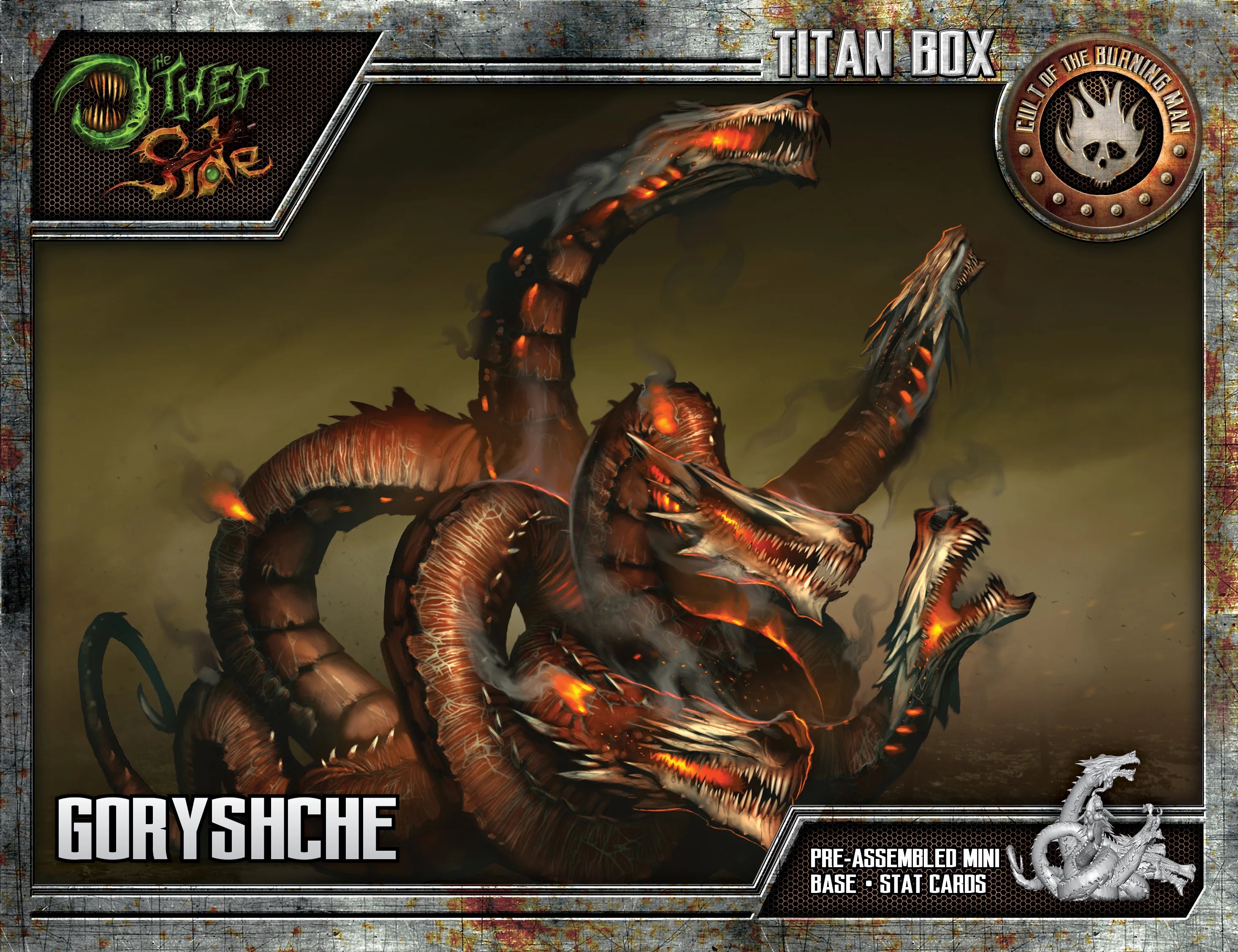 The Other Side - Cult of the Burning Man: “Gorysche”, 32 mm Scale Model Plastic Figure