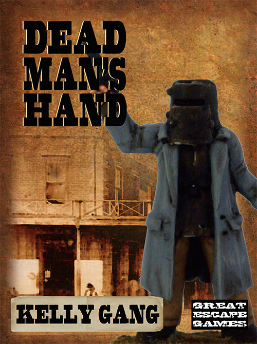 Dead Man’s Hand Kelly Gang 28 mm Scale Metal Figures Box Art