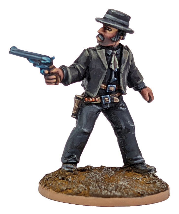 Dead Man’s Hand Lee Van Kickstarter 28 mm Scale Model Metal Figure