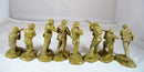 Vietnam War North Vietnamese Army Infantry, 1/32 (54 mm) Scale Plastic Figures Rear View
