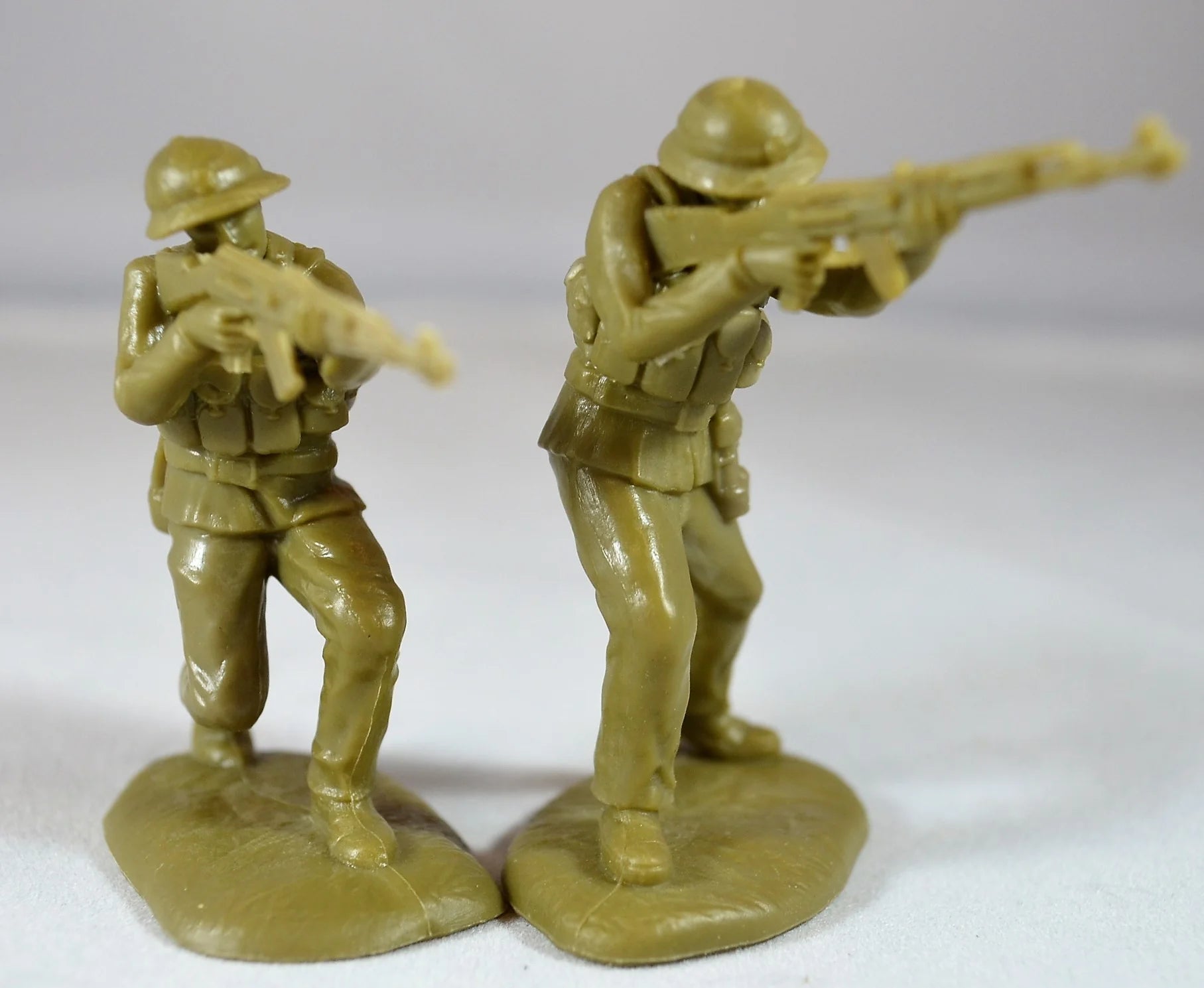 Vietnam War North Vietnamese Army Infantry, 1/32 (54 mm) Scale Plastic Figures Close Up #2