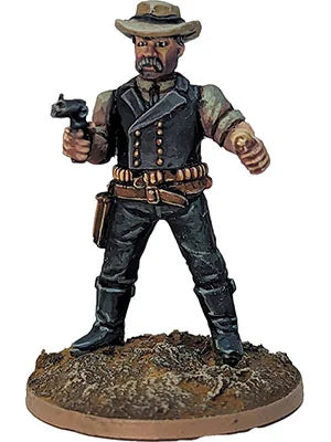 Dead Man’s Hand "Dakota" Bob Brubaker 28 mm Scale Model Metal Figure