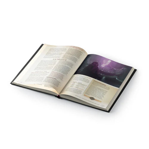 Dune - Adventures in the Imperium: Core Rulebook Corrino Collector's Edition Example Pages