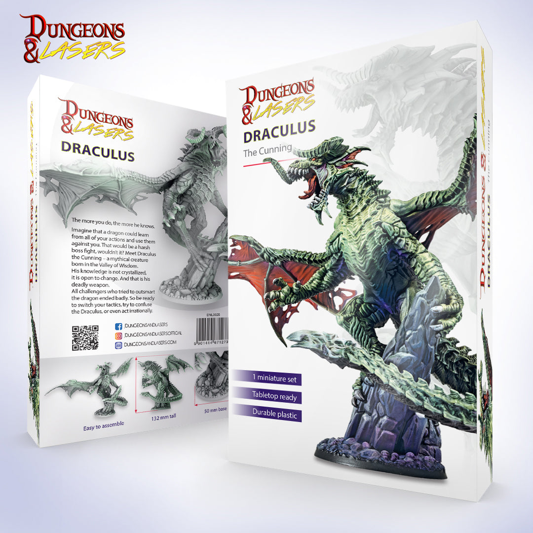 Dungeons & Laers Draculus the Cunning Packaging