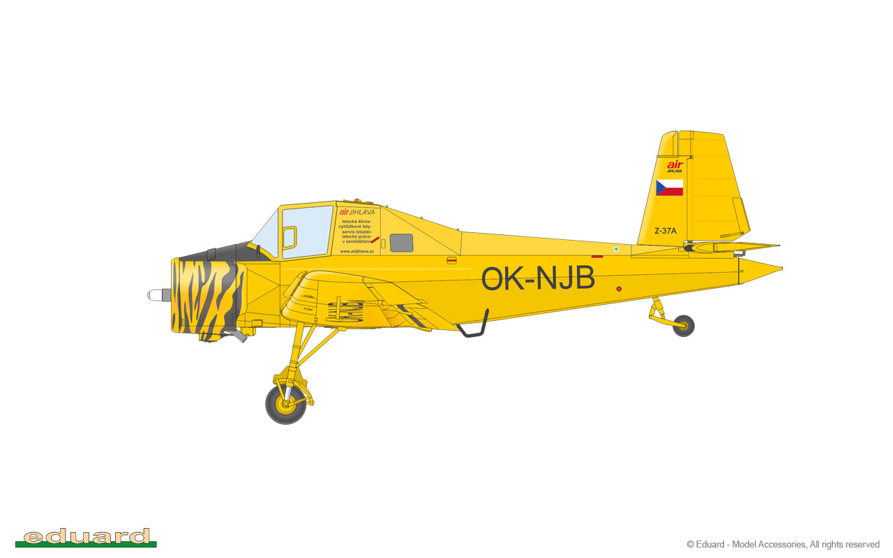 Eduard Z-37A Čmelák (Weekend Edition) 1:72 Scale Plastic Model Kit Illsutration Variant 3