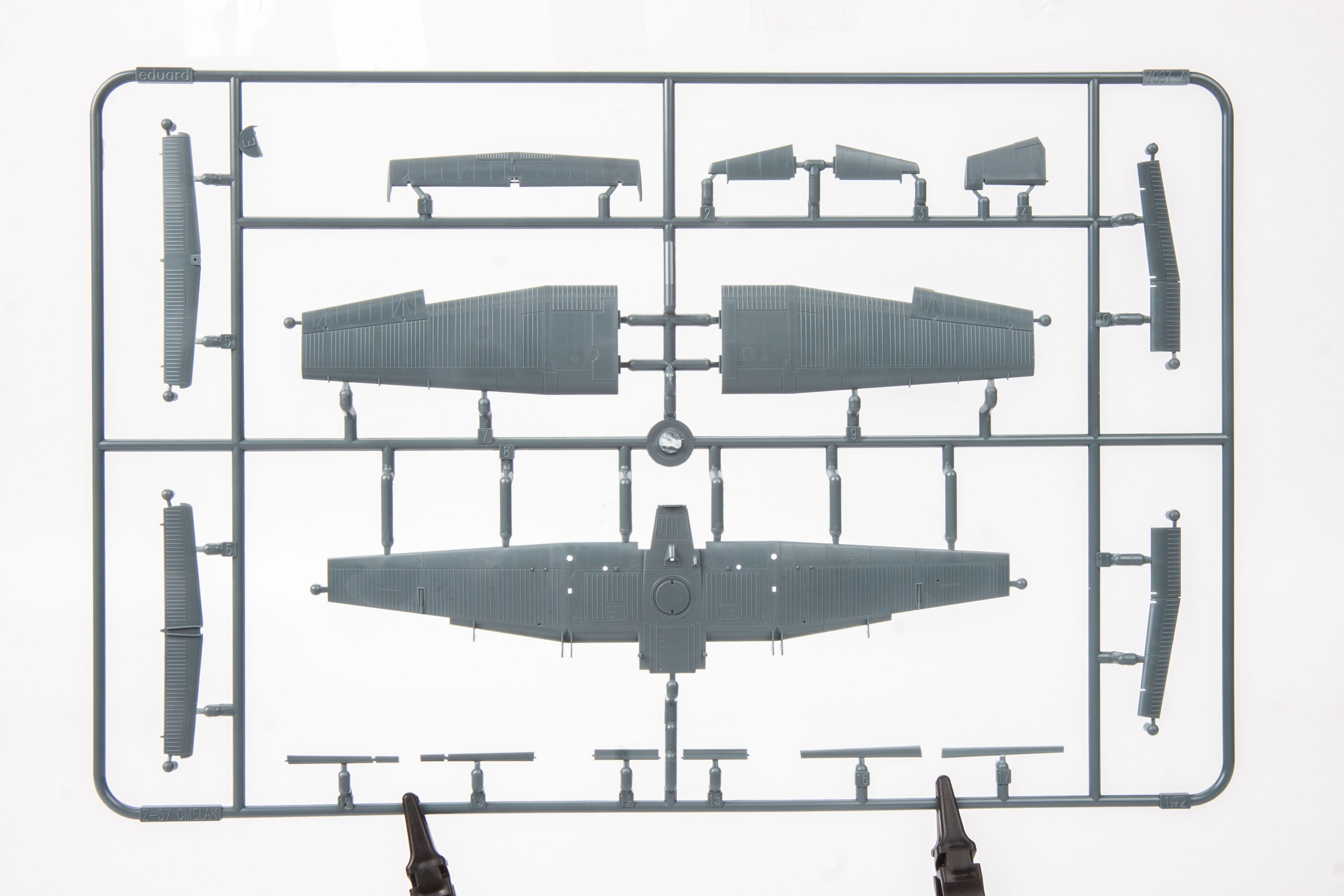 Eduard Z-37A Čmelák (Weekend Edition) 1:72 Scale Plastic Model Kit Main Sprue