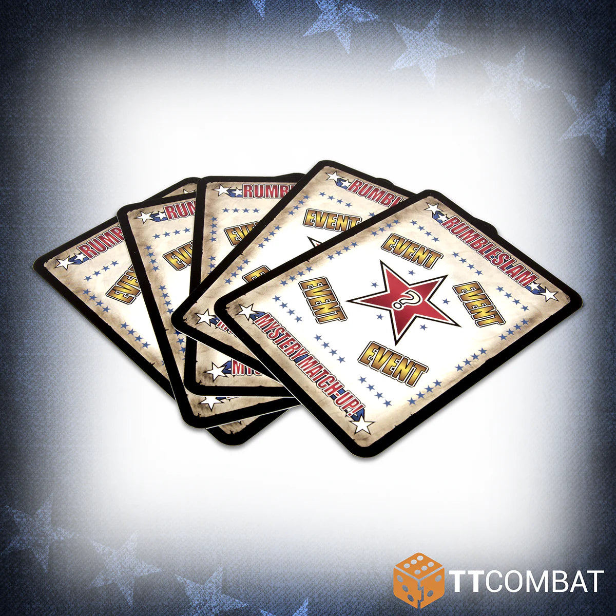 Rumbleslam Event Cards Back View