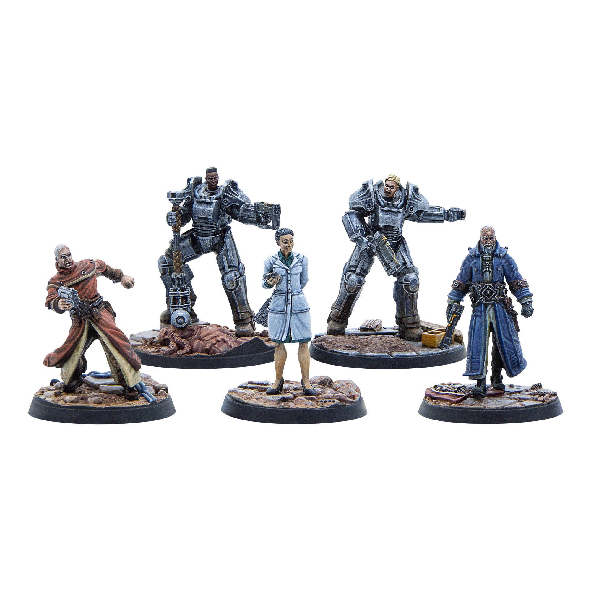 Fallout: Wasteland Warfare – Brotherhood of Steel: Citadel Command Painted Example