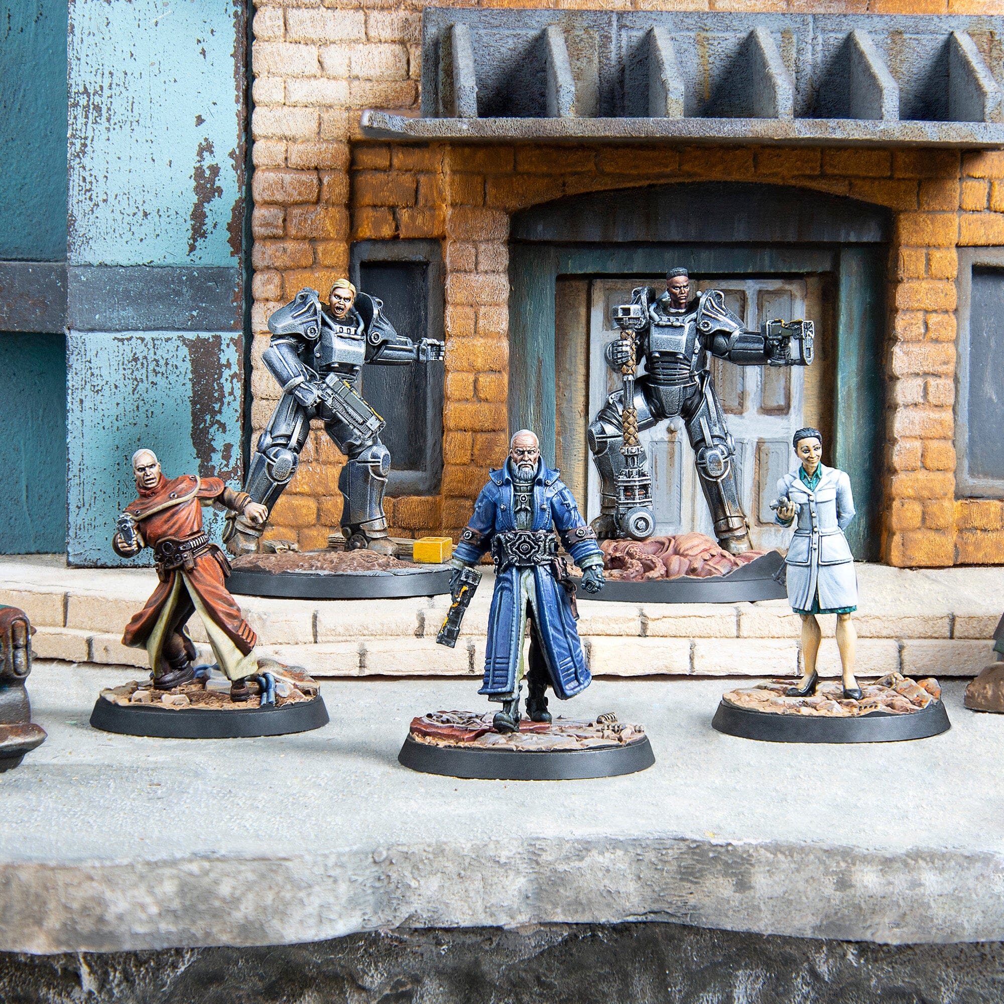 Fallout: Wasteland Warfare – Brotherhood of Steel: Citadel Command Diorama