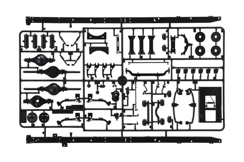 Freightliner Heavy Dumper Truck 1/24 Scale Model Kit Sprue A