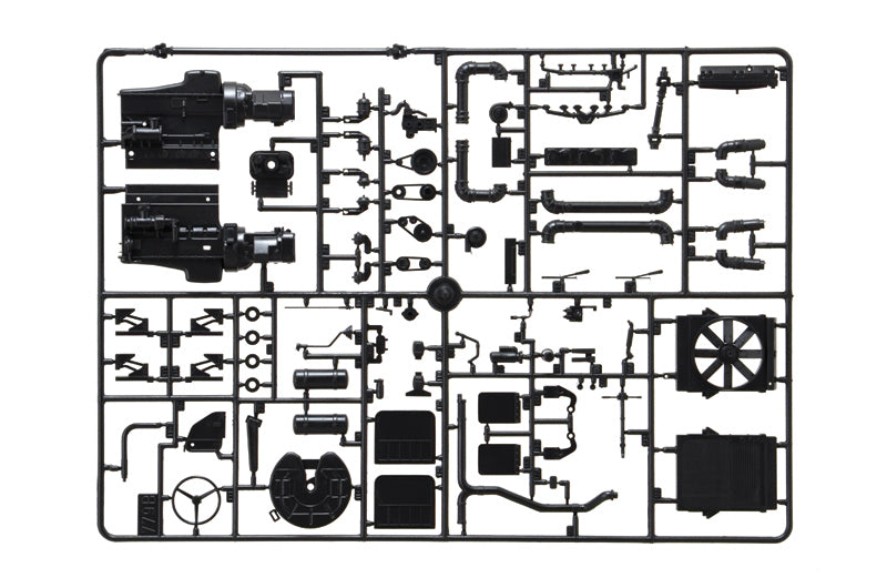 Freightliner Heavy Dumper Truck 1/24 Scale Model Kit Sprue B