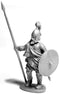 Late Roman Unarmored Infantry, 28 mm Scale Model Plastic Figures Close Up Unpainted Example