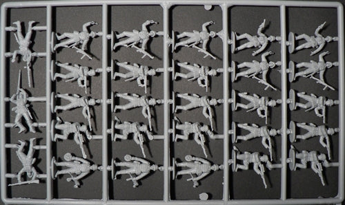 German Infantry WWII, 1/72 Scale Plastic Figures Sprue 2