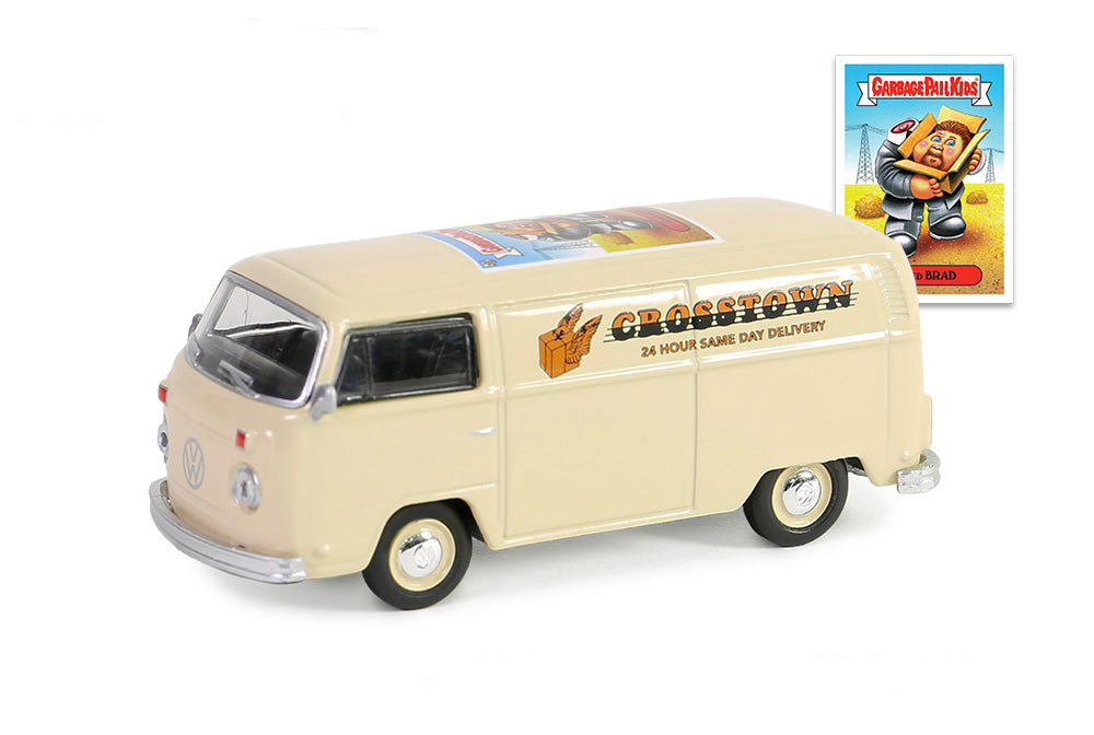 Greenlight Collectibles Garbage Pail Kids Series 6 – Boxed Brad 1979 Volkswagen Type 2 Panel Van 1/64 Scale Diecast Model Close Up