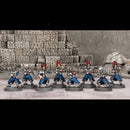 Les Grognards Infantry, 28 mm Scale Model Plastic Figures Painted Example