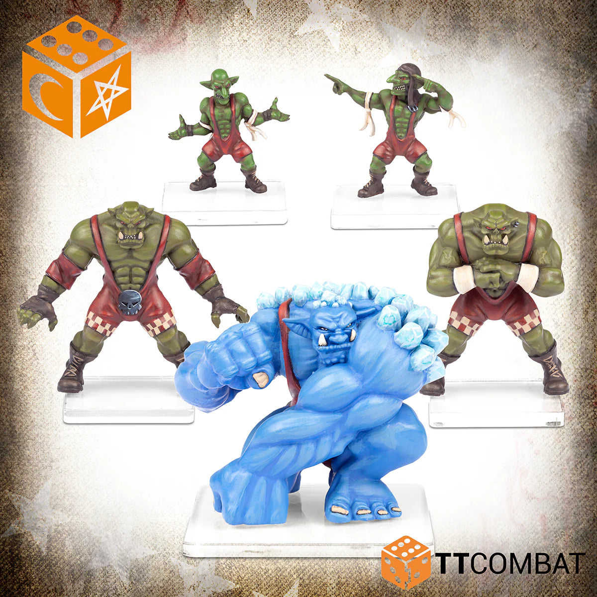 Rumbleslam 2 Player Starter Set Orce Figures