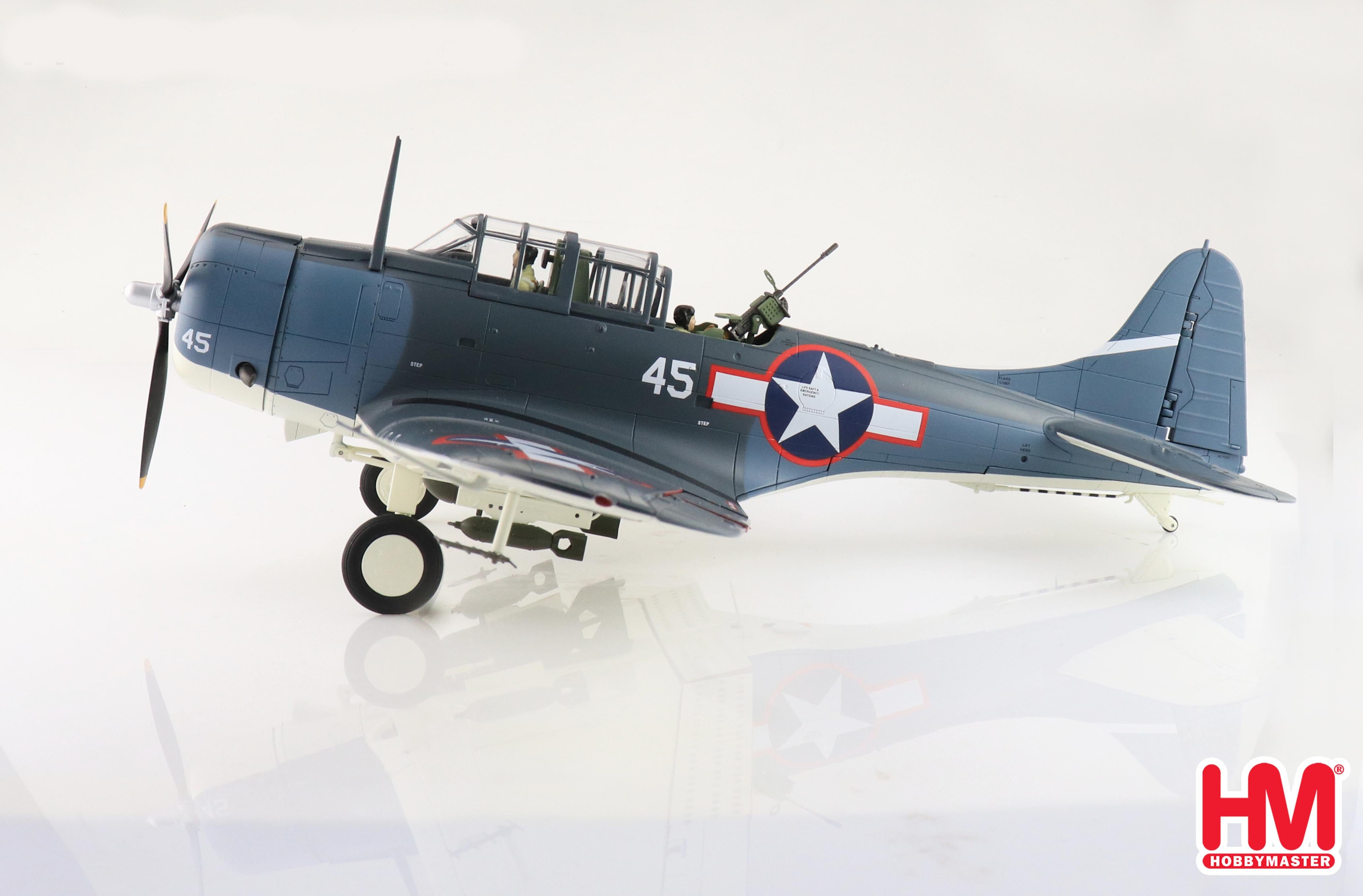 Hobby Master | Douglas SBD-5 Dauntless, “White 45” VB-16 USS
