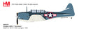 Douglas SBD-5 Dauntless, “White 45” VB-16 USS Lexington 1943, 1/32 Scale Diecast Model Illustration