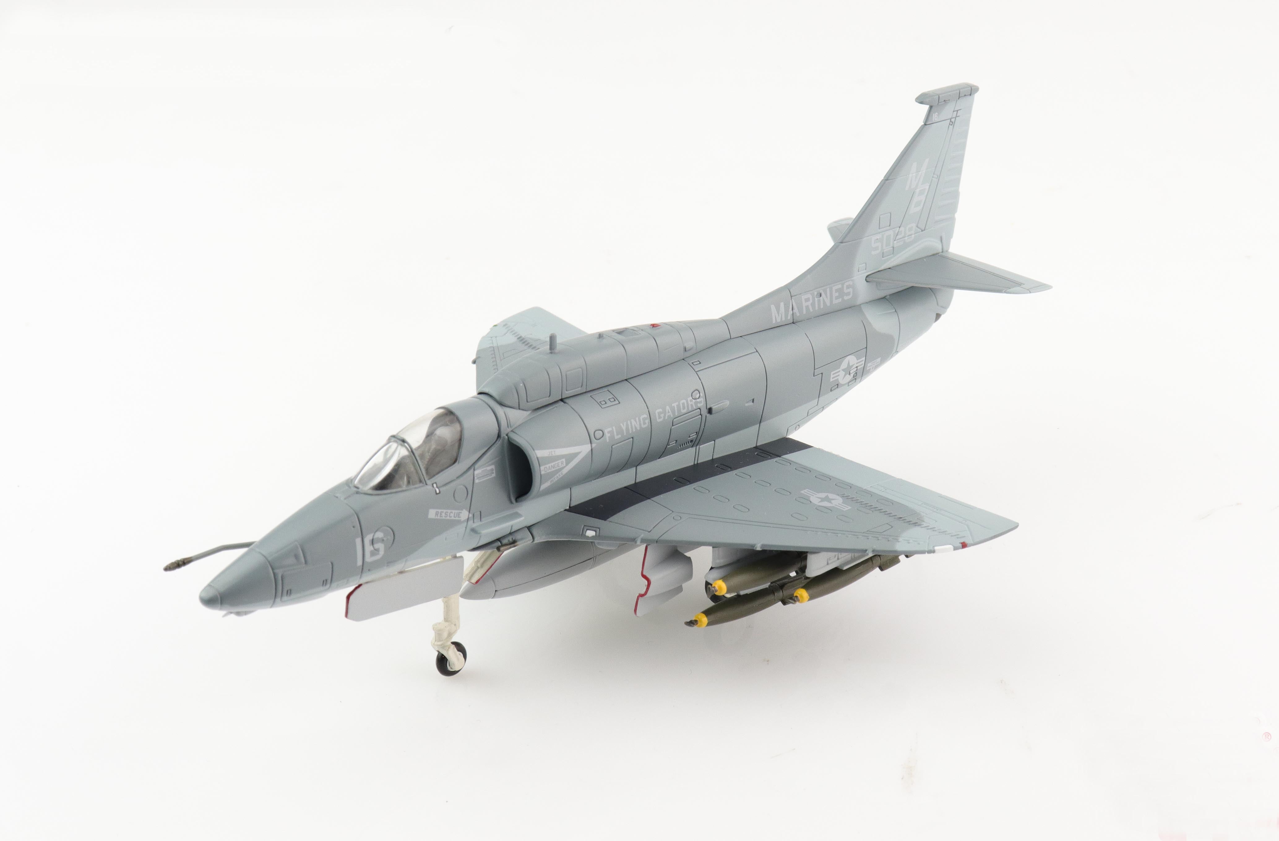 Douglas A-4F Skyhawk USMC VMA-142 “Flying Gators” 1984, 1:72 Scale Diecast Model