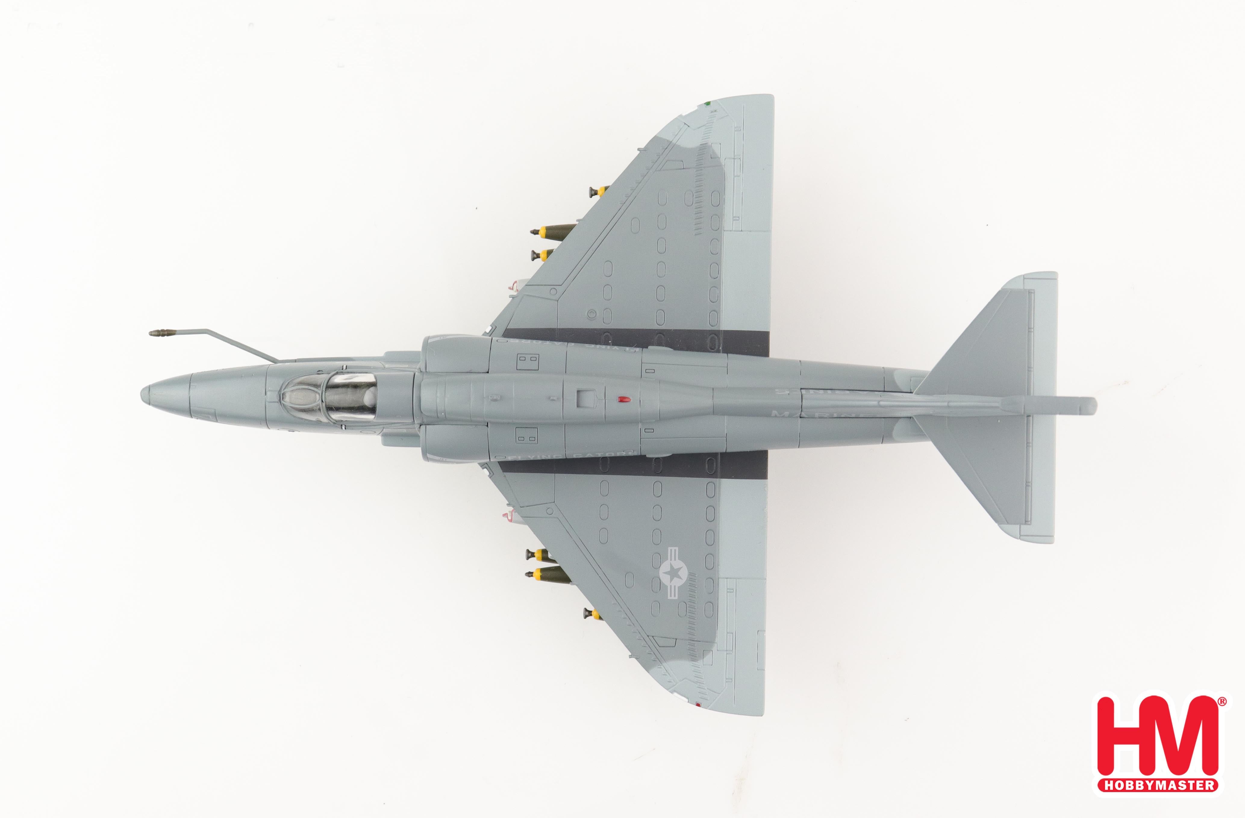 Douglas A-4F Skyhawk USMC VMA-142 “Flying Gators” 1984, 1:72 Scale Diecast Model Top View