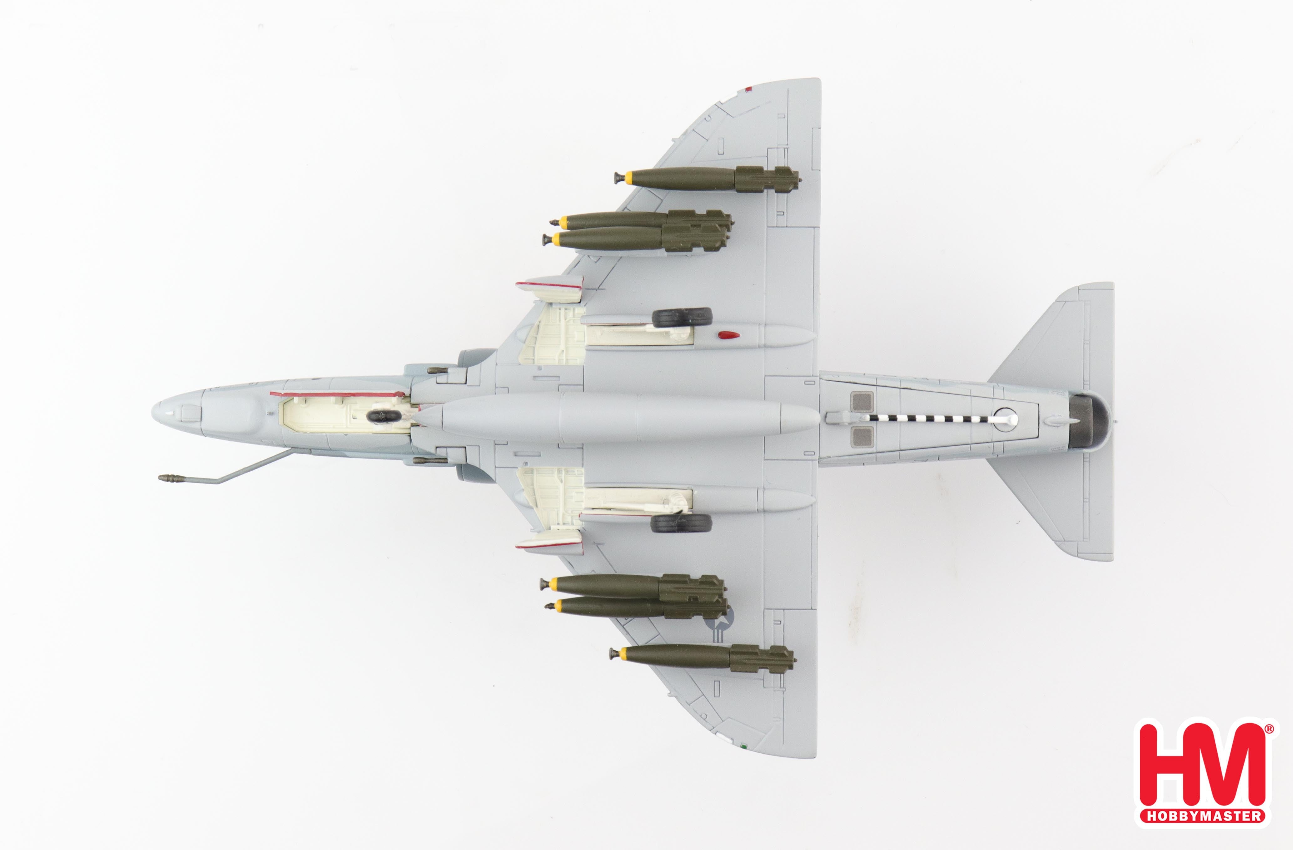 Douglas A-4F Skyhawk USMC VMA-142 “Flying Gators” 1984, 1:72 Scale Diecast Model Bottom View