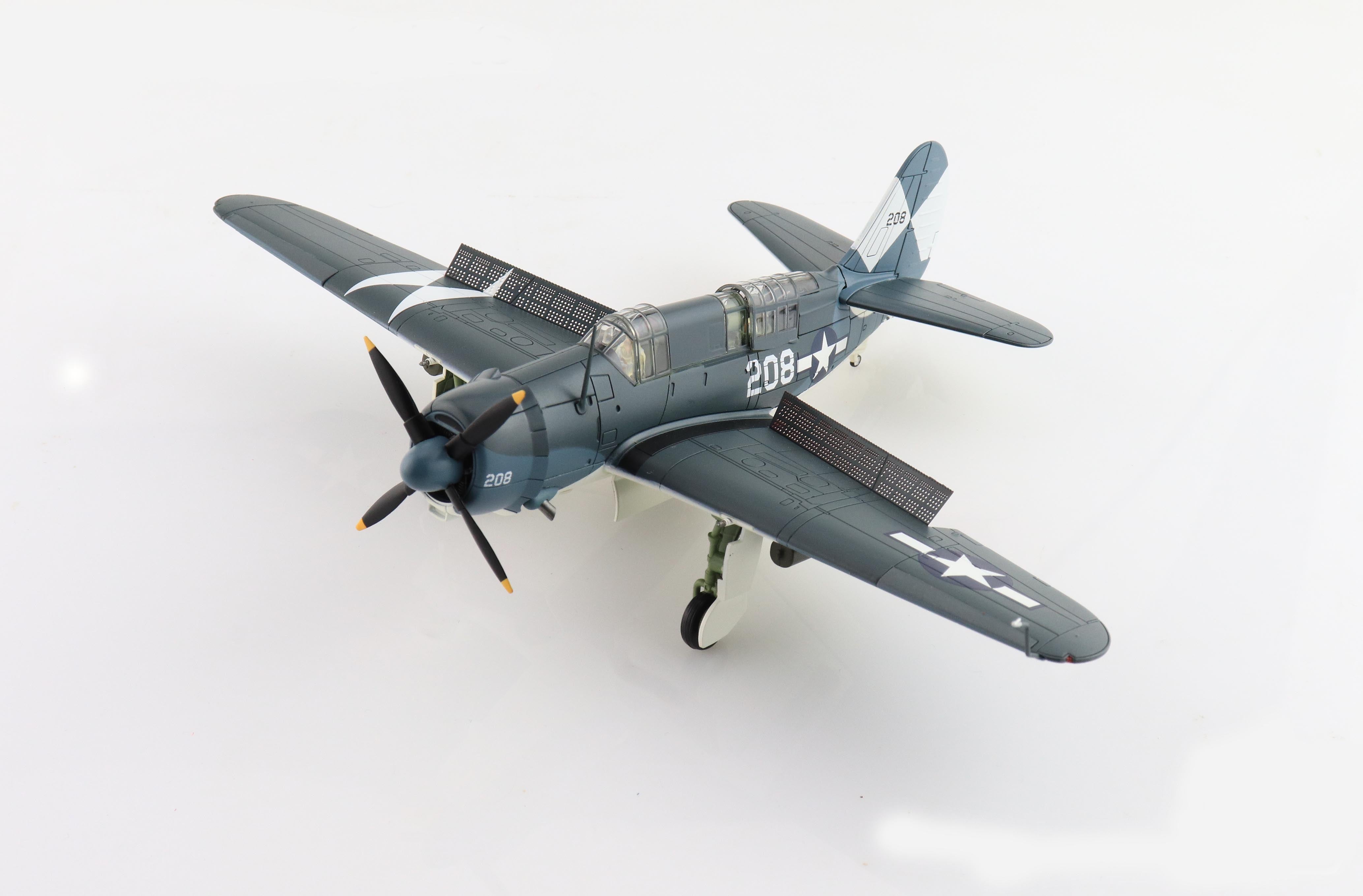 Curtiss SB2C Helldiver VB-83 USS Essex April 1945, 1/72 Scale Diecast Model