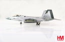 Lockheed Martin F-22A Raptor, 422nd TES “Mirror Paint Finish” 2021, 1:72 Scale Diecast Model Left Side View