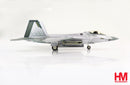 Lockheed Martin F-22A Raptor, 422nd TES “Mirror Paint Finish” 2021, 1:72 Scale Diecast Model Right Side View