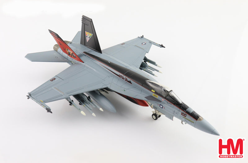 Boeing F/A-18E Super Hornet, VFA-31 “Tomcatters” USS George H.W. Bush, 2011, 1:72 Scale Diecast Model Right Front View