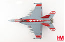 Boeing F/A-18F Super Hornet, VFA-102 “Dimondbacks”, 50th Anniversary Livery 2005, 1:72 Scale Diecast Model Top View