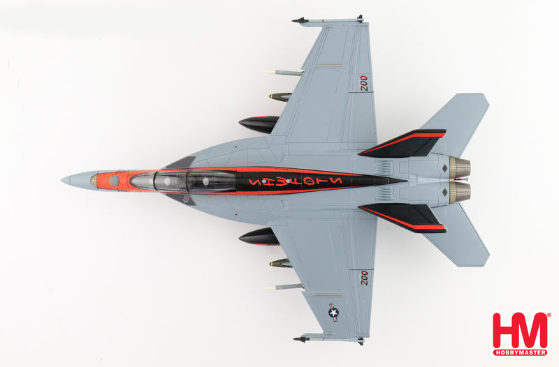 Boeing F/A-18F Super Hornet, VFA-94 “Mighty Strikes”, USS Nimitz (CVN-68)  2021, 1:72 Scale Diecast Model Top View
