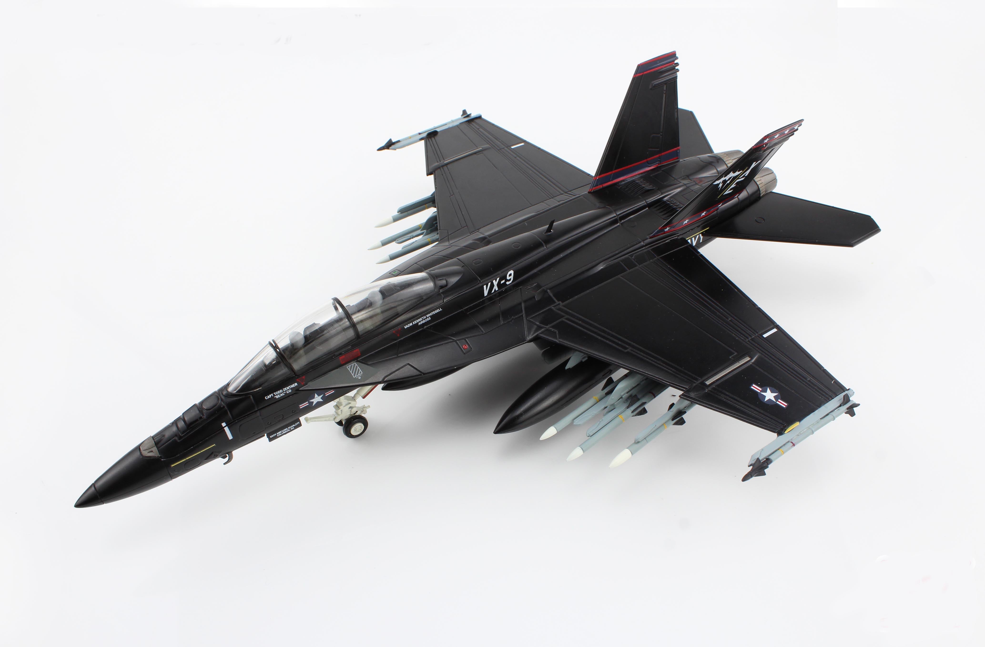 Boeing F/A-18F Super Hornet, VX-9 2023, 1:72 Scale Diecast Model