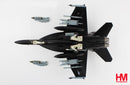 Boeing F/A-18F Super Hornet, VX-9 2023, 1:72 Scale Diecast Model Bottom View & Weapons