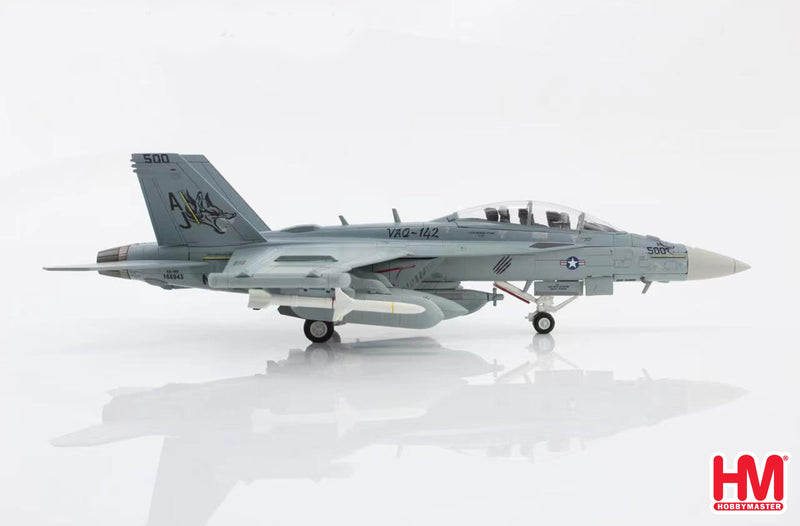 Boeing EA-18G Growler, VAQ-142 “Gray Wolves 2023, 1:72 Scale Diecast Model Right Side View