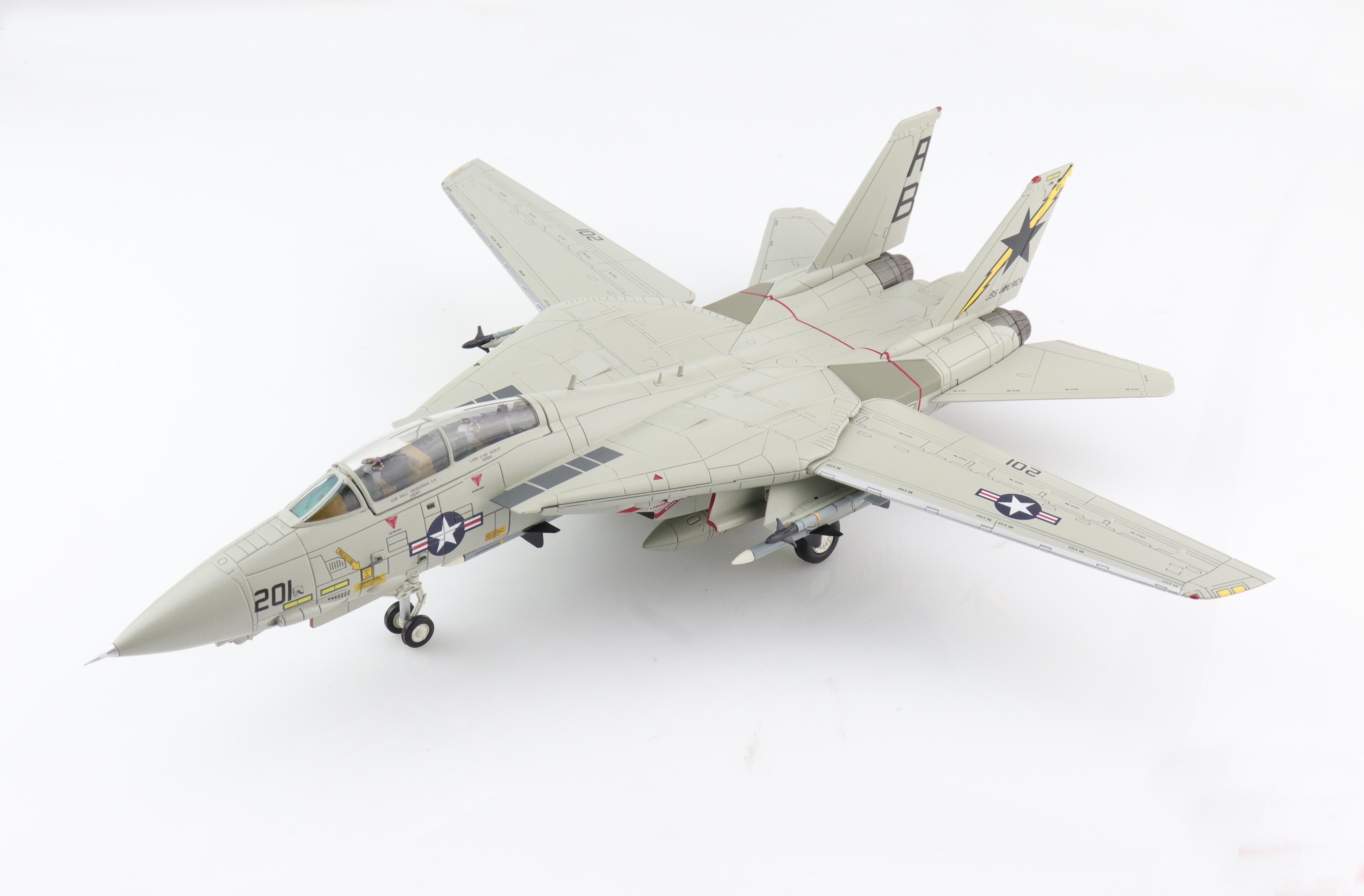 Grumman F-14A Tomcat, VF-33 “Starfighters” USS America 1990, 1:72 Scale Diecast Model